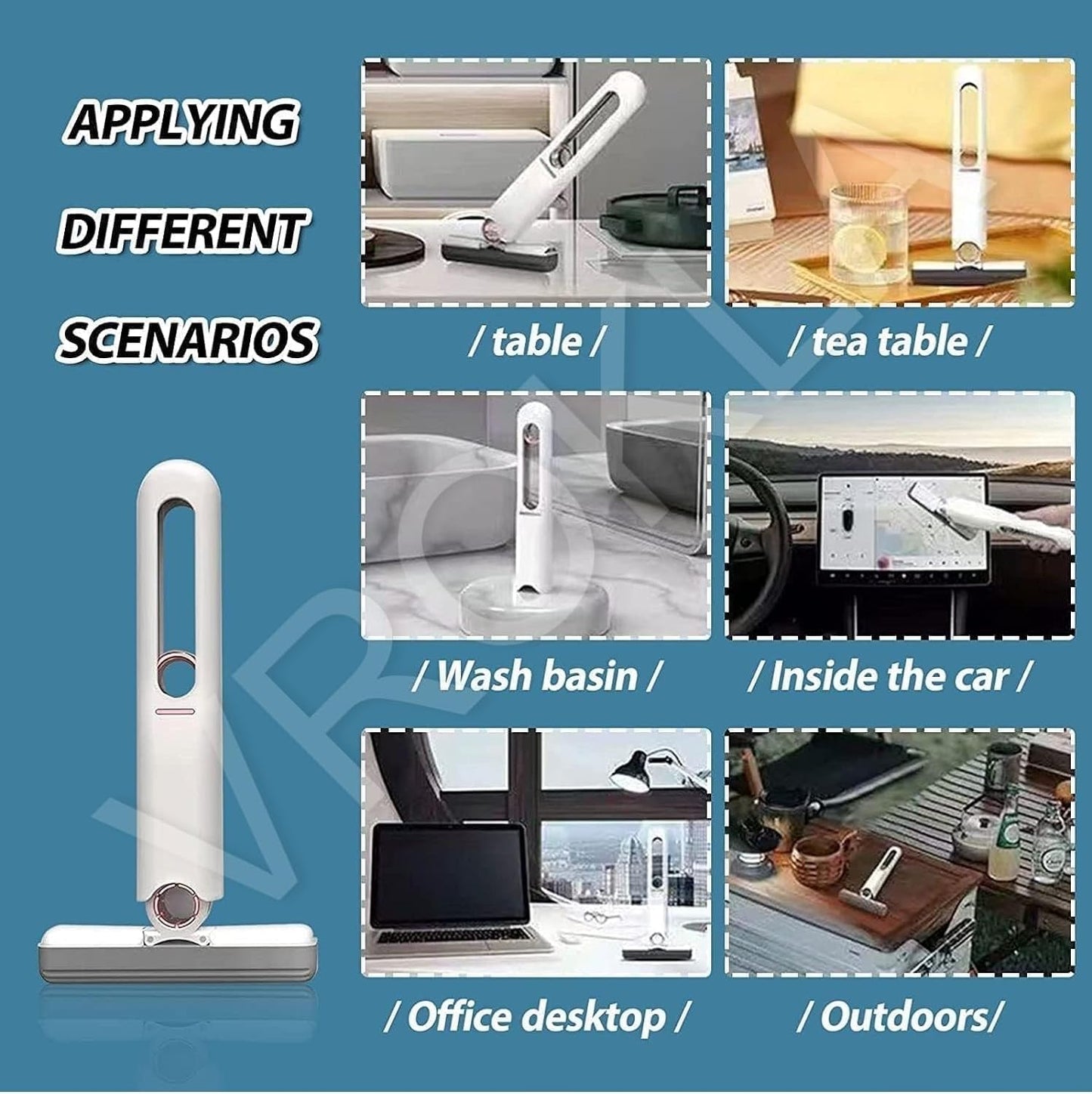 🪟 2-in-1 Window Cleaning Squeegee