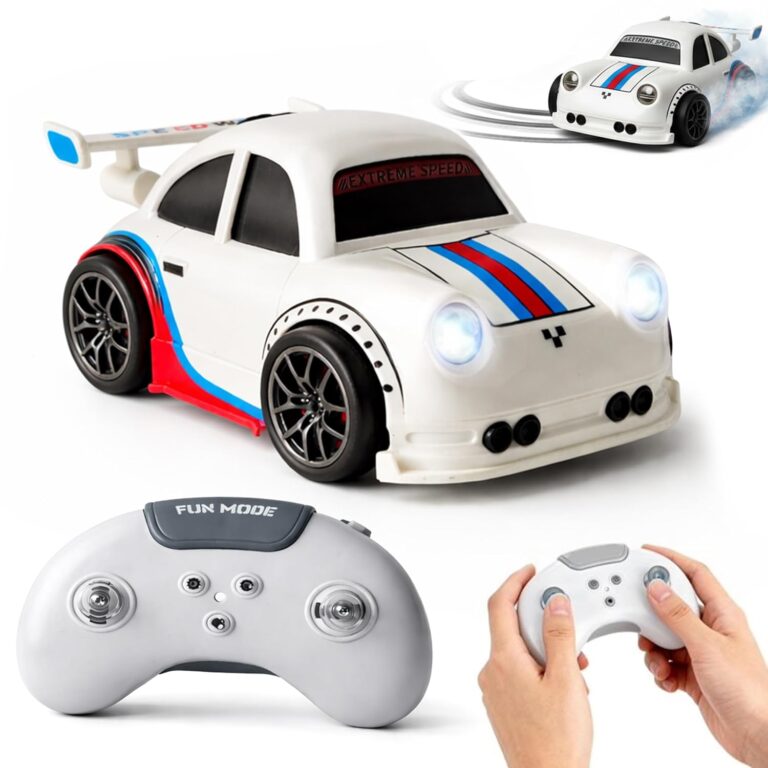 Mini RC Drift Car 🚗 | LED Lights + Wireless Remote Control Toy 🎮