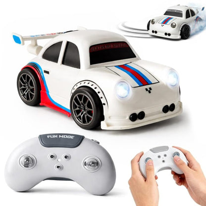 Mini RC Drift Car 🚗 | LED Lights + Wireless Remote Control Toy 🎮