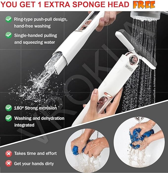 🪟 2-in-1 Window Cleaning Squeegee