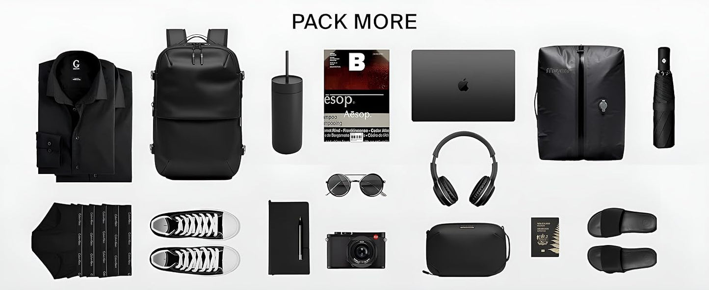Anti-Theft Waterproof Travel Backpack – Smart Vacuum Compression Laptop Bag 🎒🔥