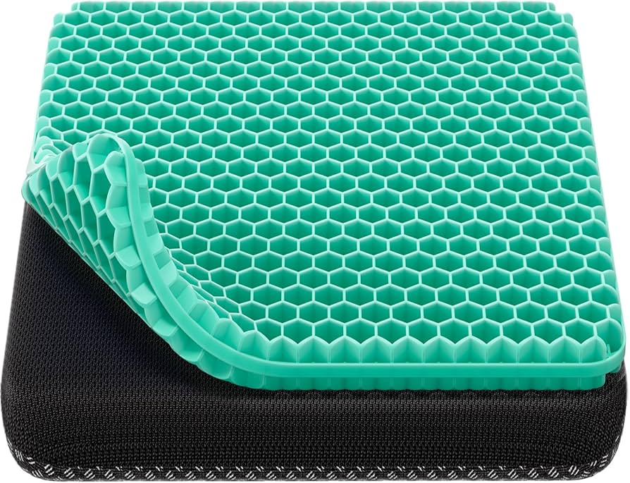 )  👉 Cooling Honeycomb Gel Pillow – Orthopedic Neck Support | Pain Relief & Breathable Sleep Cushion 😴❄️