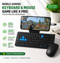 “Don’t let a gamer see this 😳🔥”Mini Wireless Keyboard & Mouse Combo for Mobile Gaming 🎮📱 | Portable Gaming Setup