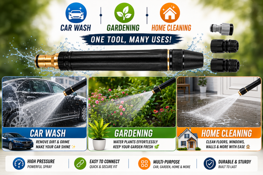 🔥 Never Drag Heavy Pipes Again – High Pressure Water Spray Nozzle 🚿✨