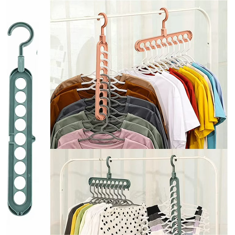 🧥 Closet Space Saver Hanger | 5-in-1 Magic Clothes Organizer