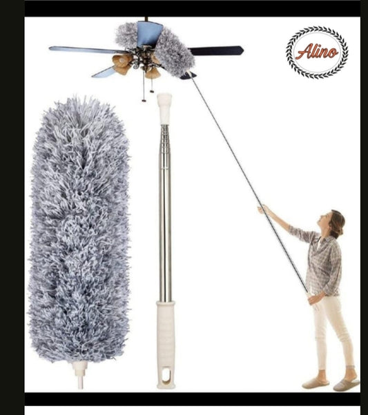 360° Flexible Microfiber Ceiling Fan Cleaner with Extendable Handle | Deep Dust Cleaning Tool