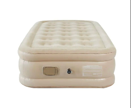 Premium Inflatable Air Mattress with Built-in Pump | Portable Single Bed for Home, Travel & Camping 🛏️✨