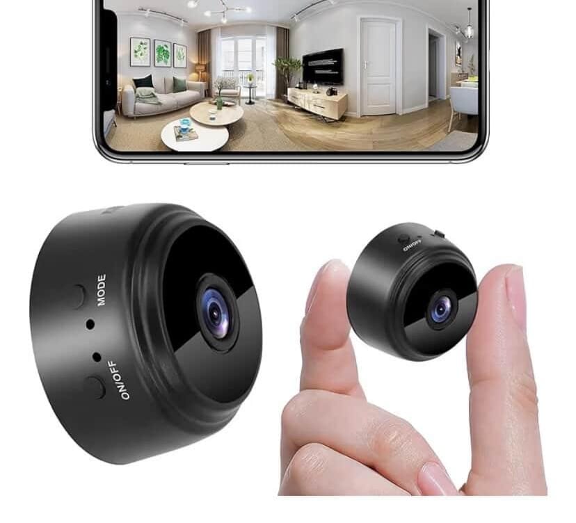 Mini Wireless Security Camera 📷 | 1080P HD Hidden Cam | Night Vision | Motion Detection