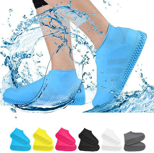 AquaShield™ Waterproof Silicone Shoe Covers 🌧️👟 | Reusable & Anti-Slip