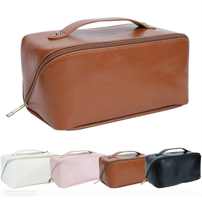 ✨ Premium Travel Makeup Organizer Bag – Stylish Waterproof Cosmetic Storage Pouch 👜