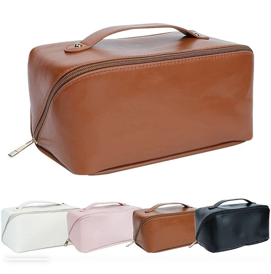 ✨ Premium Travel Makeup Organizer Bag – Stylish Waterproof Cosmetic Storage Pouch 👜