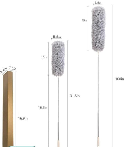 360° Flexible Microfiber Ceiling Fan Cleaner with Extendable Handle | Deep Dust Cleaning Tool