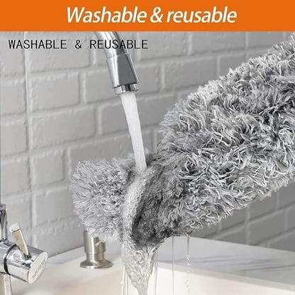 360° Flexible Microfiber Ceiling Fan Cleaner with Extendable Handle | Deep Dust Cleaning Tool