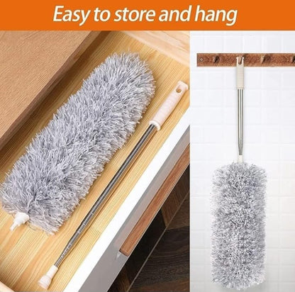 360° Flexible Microfiber Ceiling Fan Cleaner with Extendable Handle | Deep Dust Cleaning Tool