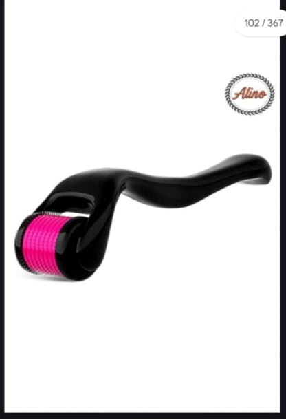 ✨ 540 Needle Derma Roller – Skin Glow & Hair Growth Tool 💆‍♂️Titanium needles use⬆️🧑