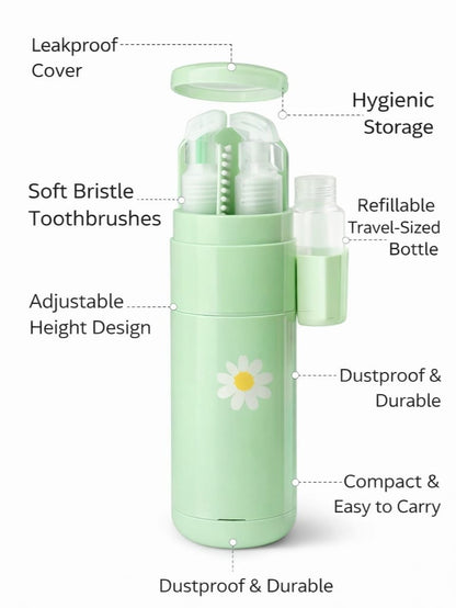 Portable Toothbrush Holder Case 🪥✨ | Travel Friendly Hygiene Kit