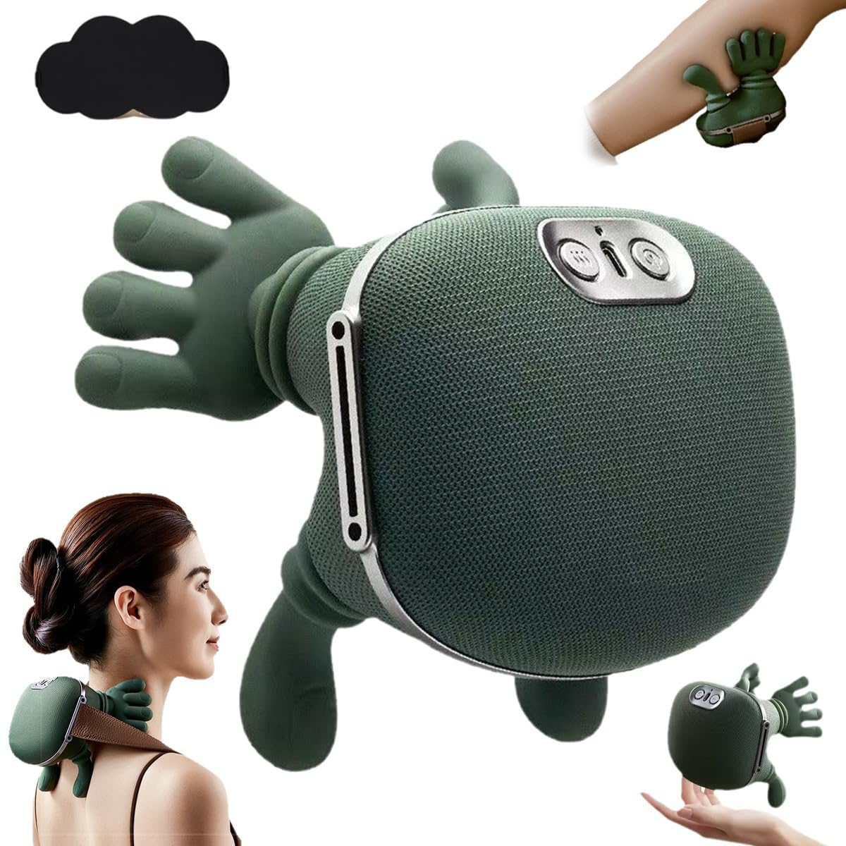 Smart Rechargeable Neck & Shoulder Massager | Deep Tissue Relaxation Device