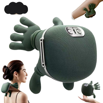 Smart Rechargeable Neck & Shoulder Massager | Deep Tissue Relaxation Device
