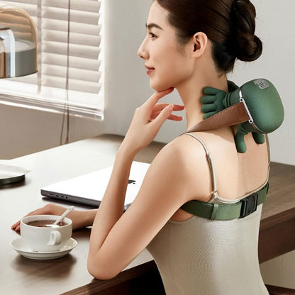 Smart Rechargeable Neck & Shoulder Massager | Deep Tissue Relaxation Device