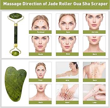 Premium Stainless Steel Gua Sha Tool – Face Sculpting & Skin Glow Massager