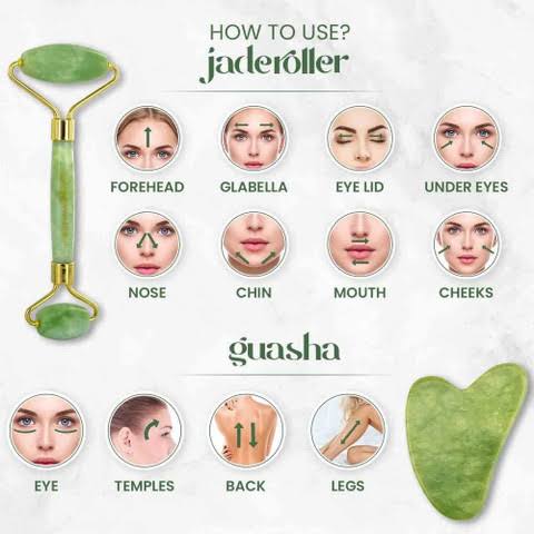 Premium Stainless Steel Gua Sha Tool – Face Sculpting & Skin Glow Massager