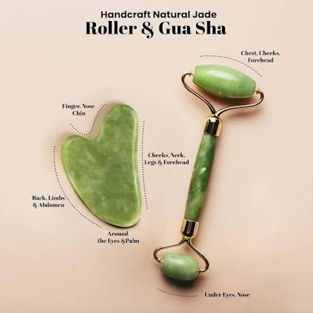 Premium Stainless Steel Gua Sha Tool – Face Sculpting & Skin Glow Massager