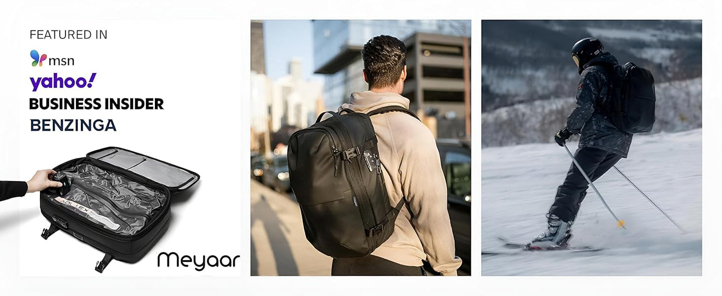 Anti-Theft Waterproof Travel Backpack – Smart Vacuum Compression Laptop Bag 🎒🔥