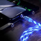 Magnetic Charging Cable ⚡🔌 | 3-in-1 Fast Charging Cable | 360° Rotating Multi Pin Charger