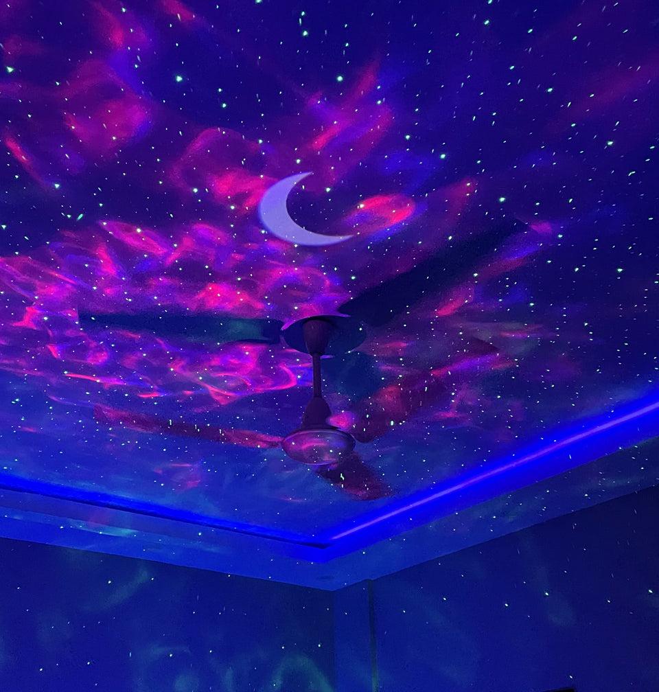 👉 Galaxy Star Projector Light – 360° Night Sky Lamp | Aesthetic Room Decor & Relaxing Ambience 🌌✨