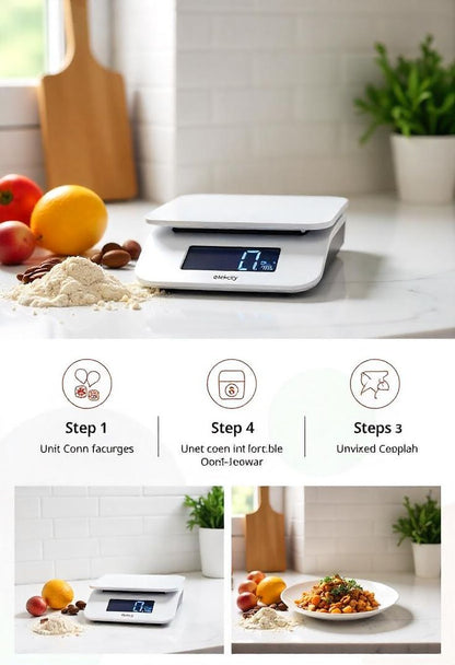 ⚖️ Digital Kitchen Weighing Scale SF-400 | High Precision Electronic Food Scale | 10kg Capacity | LCD Display | Tare Function