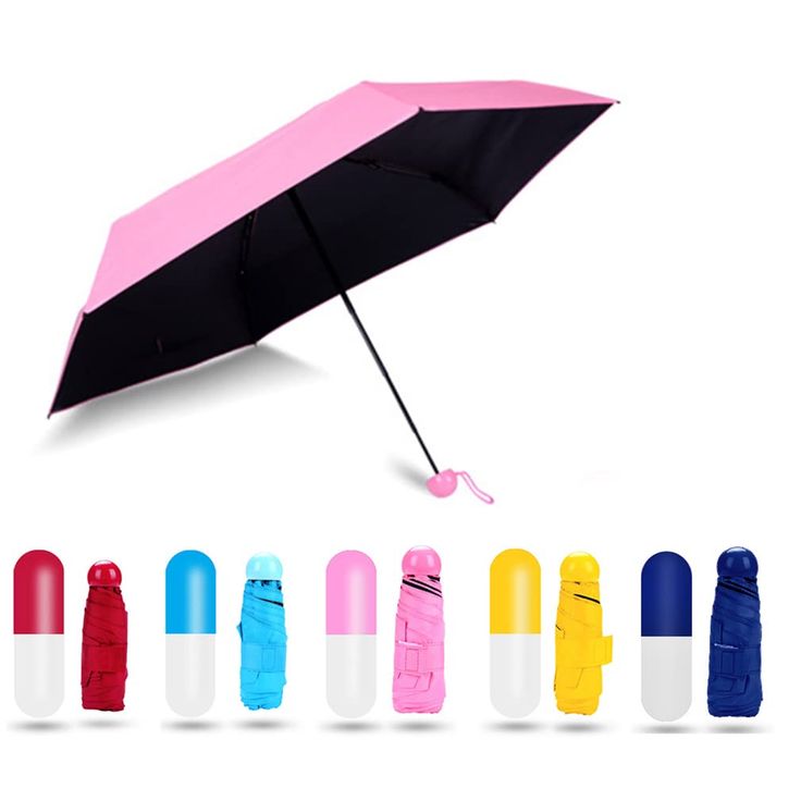🌂 Mini Capsule Pocket Umbrella | Ultra-Compact Windproof & Waterproof Travel Umbrella