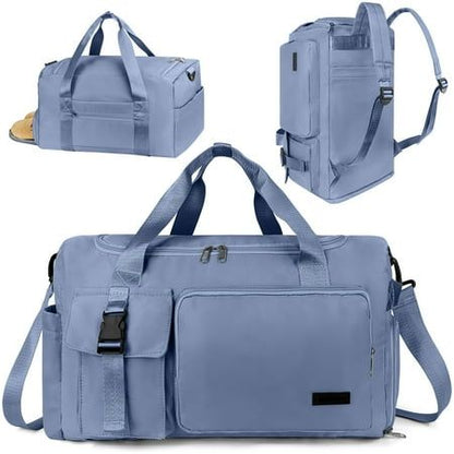 💼✨ Waterproof Large Capacity Travel Duffel Bag ✈️ | Gym, Weekend & Cabin Carry Bag 🌍