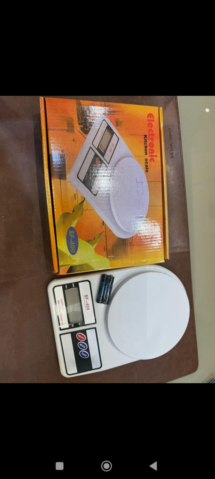 ⚖️ Digital Kitchen Weighing Scale SF-400 | High Precision Electronic Food Scale | 10kg Capacity | LCD Display | Tare Function