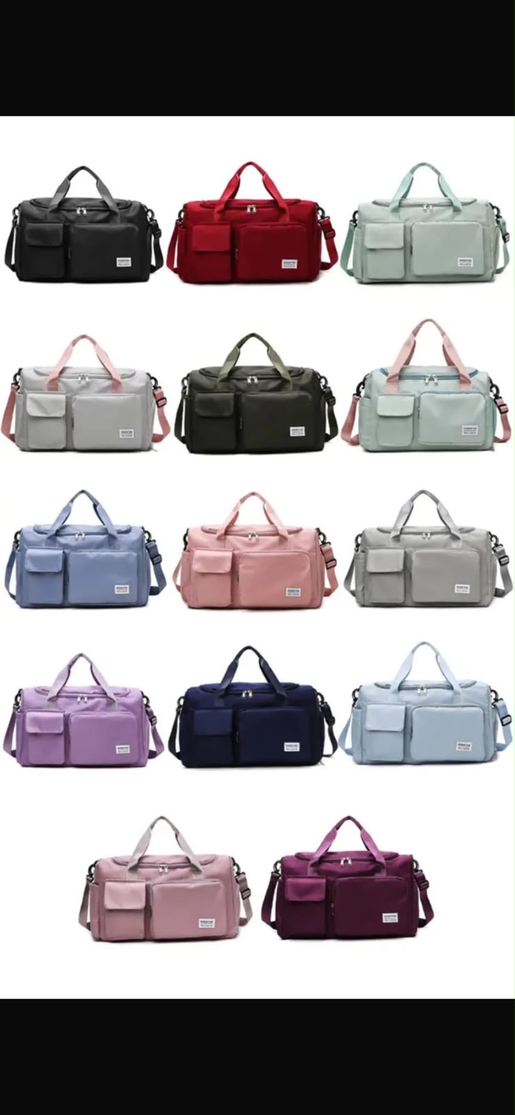 💼✨ Waterproof Large Capacity Travel Duffel Bag ✈️ | Gym, Weekend & Cabin Carry Bag 🌍