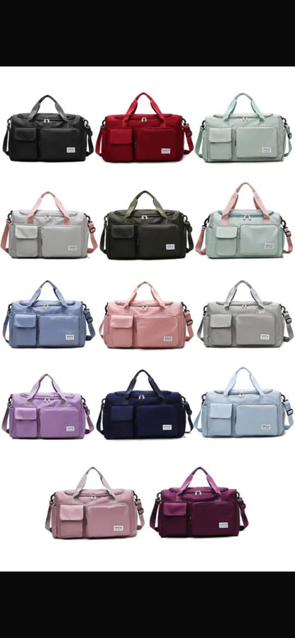 💼✨ Waterproof Large Capacity Travel Duffel Bag ✈️ | Gym, Weekend & Cabin Carry Bag 🌍