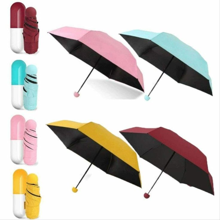🌂 Mini Capsule Pocket Umbrella | Ultra-Compact Windproof & Waterproof Travel Umbrella