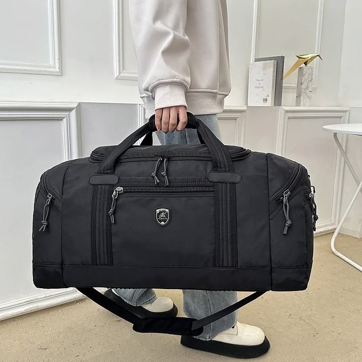 💼✨ Waterproof Large Capacity Travel Duffel Bag ✈️ | Gym, Weekend & Cabin Carry Bag 🌍